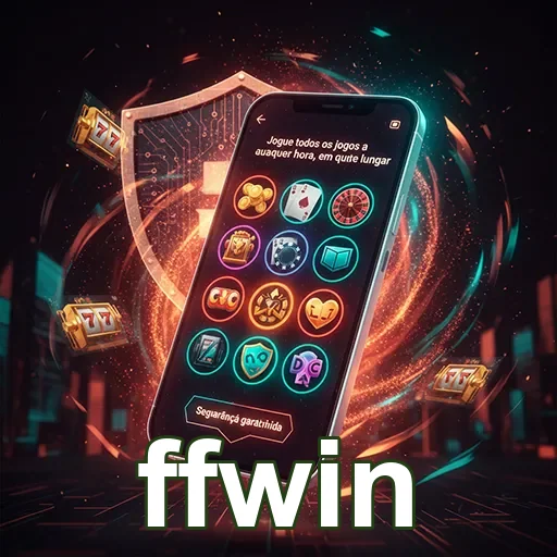 Usuário jogando no aplicativo FFWin em celular